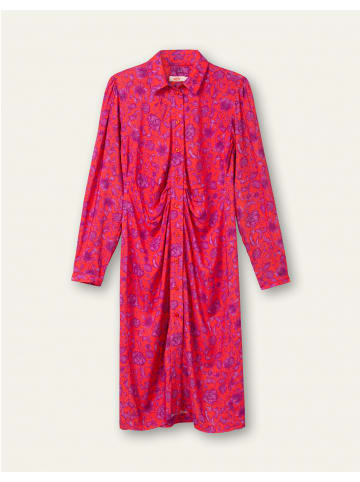 Oilily Daouli-Kleid mit langen Ärmeln in Rot