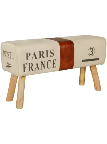 KADIMA DESIGN Design Turnbock Sitzbank CANVAS 91 x 51 x 30 cm