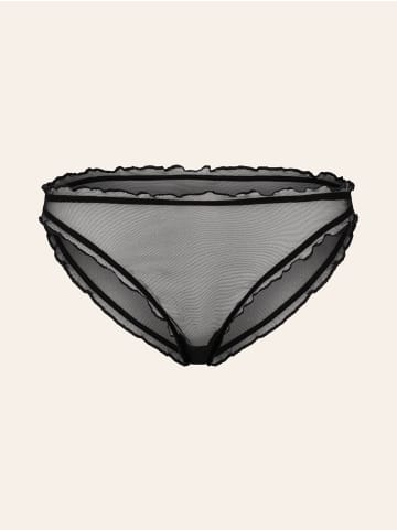 Erlich Textil  ICONIC MESH SLIP in schwarz