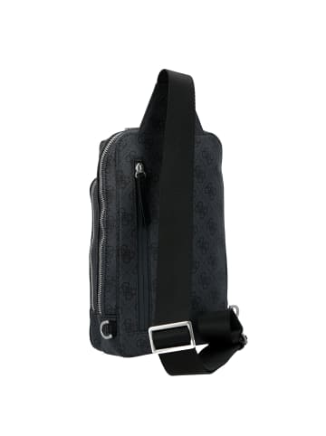 Guess Milano Umhängetasche 33 cm in black-lime