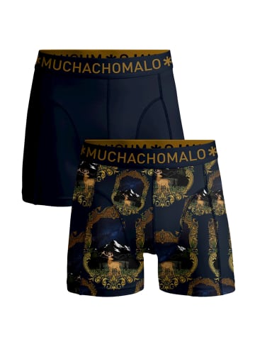 Muchachomalo 2er-Set: Boxershorts in Multicolor/Blue