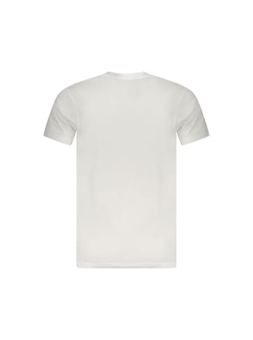 cavalli CLASS Weißes Baumwoll-T-Shirt