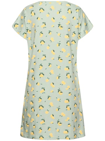 VIVANCE DREAMS Nachthemd in grün-gemustert