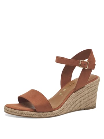 Tamaris Sandalette in dunkelbraun