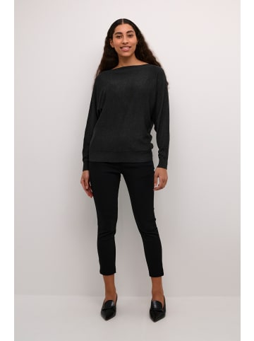 CULTURE Strickpullover CUannemarie Oversize fit in Raven Melange