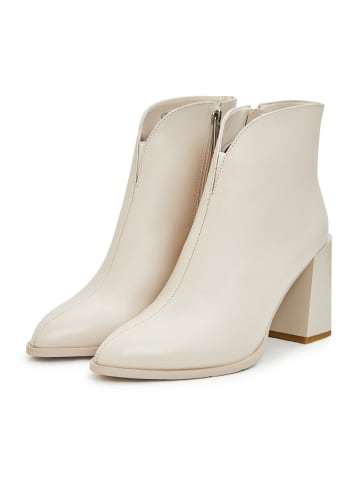 CESARE GASPARI Klassische Ankle Boots in Beige