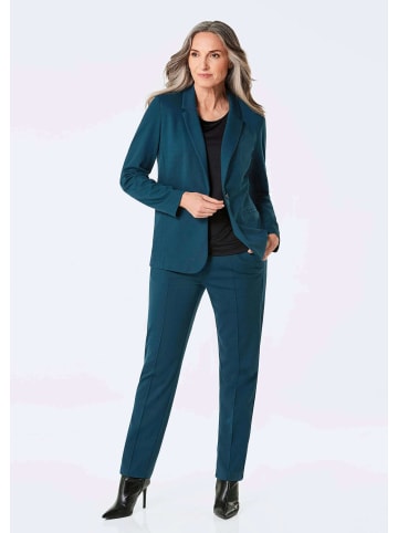 GOLDNER Kurzgröße:  Hose in petrol