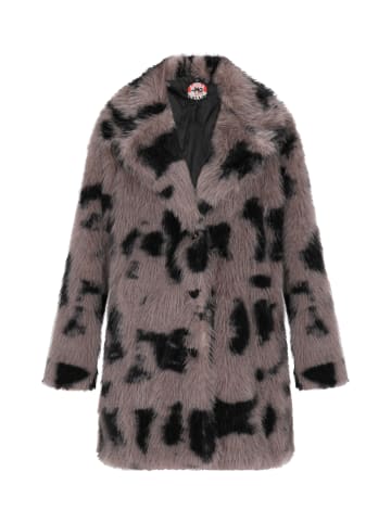 myMo ROCKS Damen Coat in Grau Schwarz