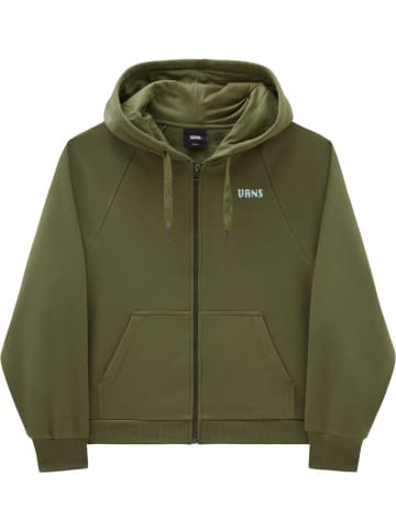 Vans Top "Universal Cocoon Zip Hoodie" in Grün