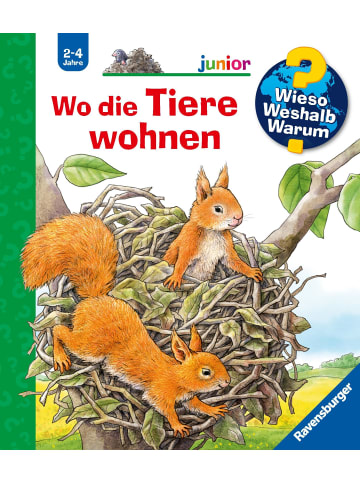 Ravensburger Wieso? Weshalb? Warum? junior, Band 46: Wo die Tiere wohnen