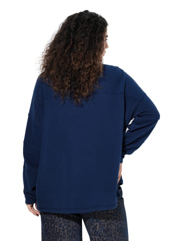 Ulla Popken Sweatshirt in tintenblau