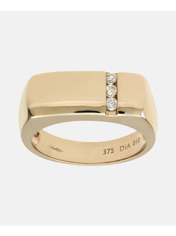 Diamant L'éternel Ring aus 375 Gelbgold mit Diamant