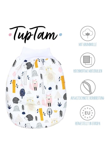 TupTam Baby Strampelsack mit Bund für Mädchen  und Jungen in beige