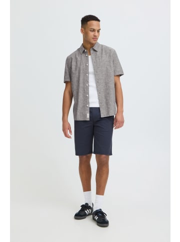 BLEND Leinenhemd BHAban in Dunkelblau