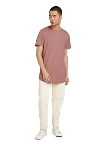 TOM TAILOR Denim T-Shirt STRUCTURED-SHIRT in Rosa