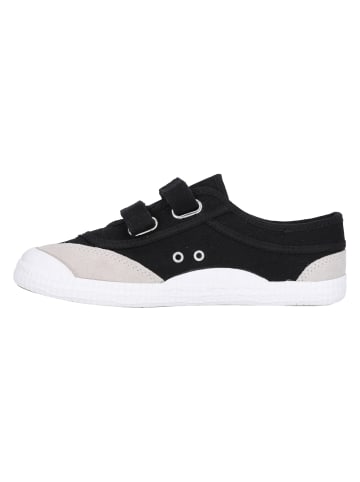 Kawasaki Canvas sneakers Retro w/velcro in 1001 Black