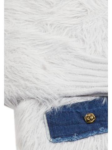 VIRITA Women Strickjacke in Hellblau Denim