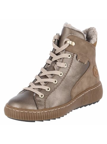rieker Schnürstiefel in bronze