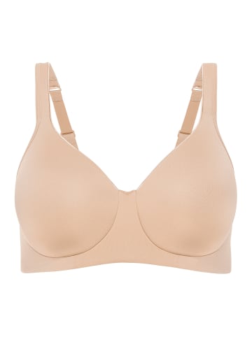 Jockey Bügelloser-BH Forever Fit Full Coverage Molded Cup in Beige