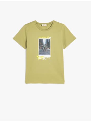 KOTON TSHIRT SS in Khaki