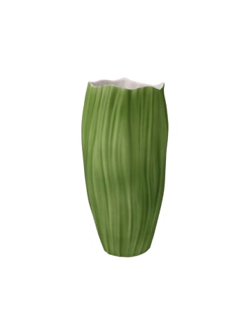 Goebel Vase " Spirulina " in grün