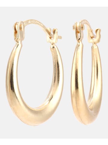 Vanlere Creolen aus 375 Gelbgold