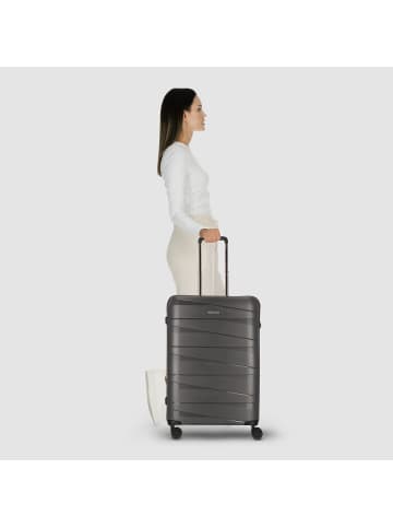 Redolz Essentials 10 MEDIUM 4 Rollen Trolley 67 cm grey-metallic 2