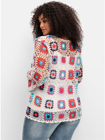 sheego by Joe Browns Strickpullover in offwhite