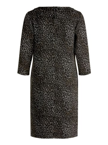 Betty Barclay Jerseykleid knielang in Schwarz/Beige