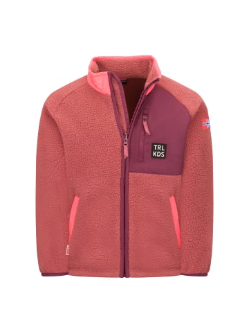 Trollkids Regenjacke Odda XT in deep ruby