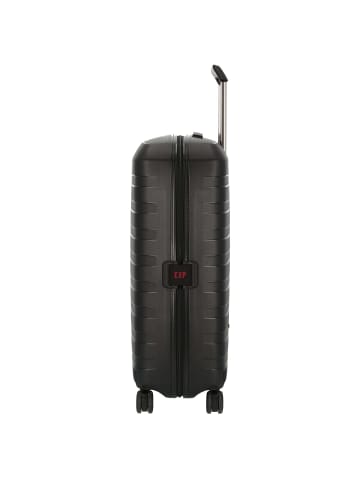 Roncato Box 4.0 - 4-Rollen-Trolley M 69 cm erw. (nero) in nero