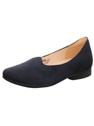Think! Slipper elegant in blau