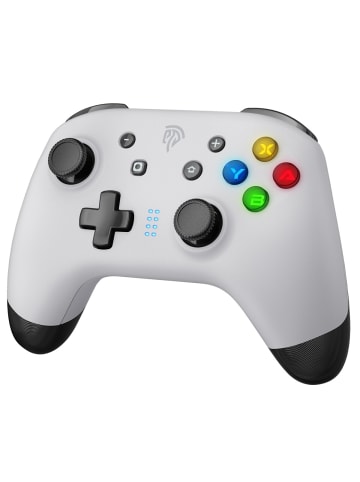 Almina EasySMX ESM-9124 Kabelloses Bluetooth/2,4GHz Gamepad Weiß in Weiß