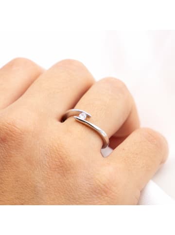 Zeeme Ring für Damen in silber