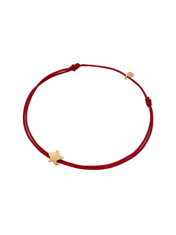 Elli Armband 925 Sterling Silber Sterne, Astro, Stern in Dunkelrot