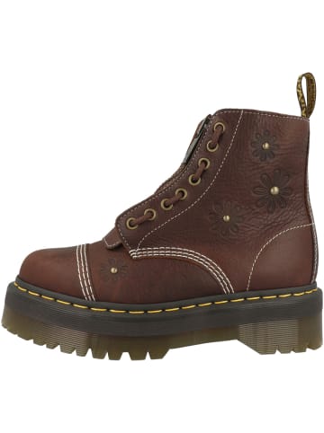 Dr. Martens Schnürboots Sinclair Flower in dunkelbraun
