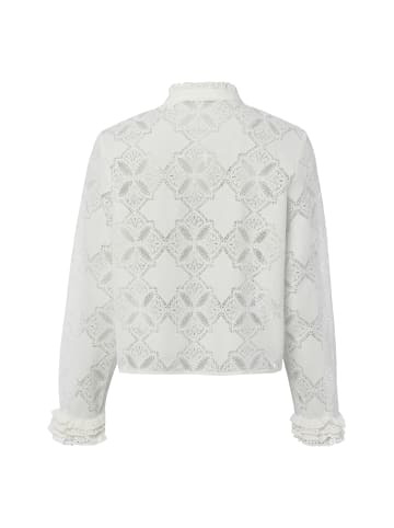 Rich & Royal Spitzenbluse in ecru