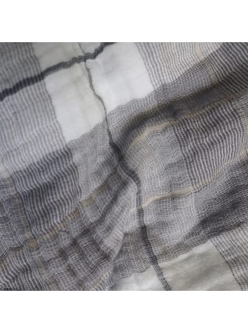 Fleuresse buntgewebt Bettwäsche in grau