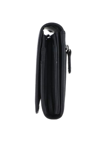 Golden Head Polo Geldbörse RFID Schutz Leder 19 cm in schwarz