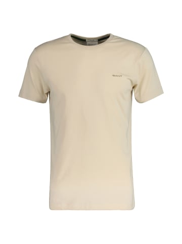 Gant T-Shirt 1er Pack in Beige