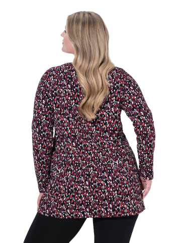 Ulla Popken Longshirt in rubinrot