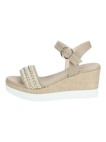 Nero Giardini Sandalen in Beige/Weiß