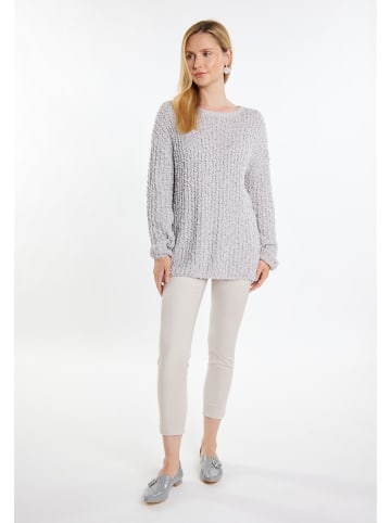 usha WHITE LABEL Damen Strickpullover in Grau
