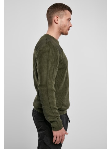 Brandit Brandit Gestrickter Rundhalsausschnitt in olive