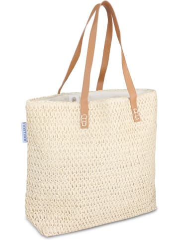 normani Bequeme Sommer-Umhängetasche, Strandtasche in Beach Please