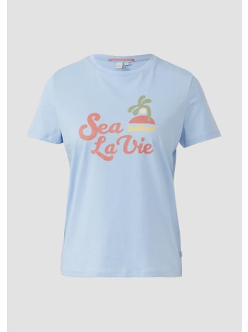 QS T-Shirt in 50D2_hellblau