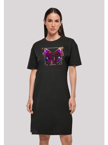 F4NT4STIC Oversize Kleid Pink in schwarz