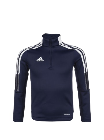 adidas Performance Trainingspullover Tiro 21 Warm in dunkelblau / weiß