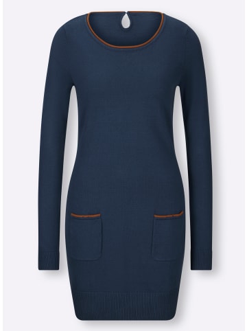 Heine Longpullover in dunkelblau