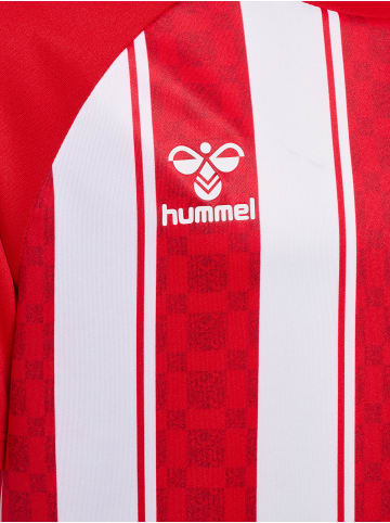 Hummel T-Shirt Raglanärmel Hmlmatch Kinder in TRUE RED/WHITE